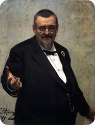 Портрет юриста В. Д. Спасовича. 1891